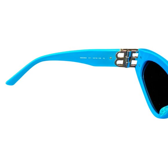 Balenciaga BB0095S 011 sunglasses with the silver logo. Brand new, 100% AUTHENTI main image 4